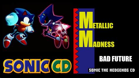 Sonic Cd Metallic Madness Bad Future Dance Percussion Youtube