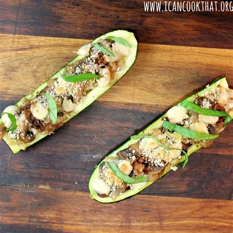 Freezing sliced zucchini is better than freezing them whole. Vegetarian Stuffed Zucchini Boats Recipe #MyFarm2Table | I ...