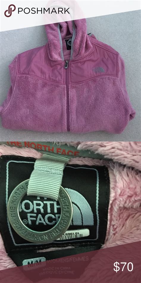 pink the north face jacket north face jacket fuzzy north face jacket jackets