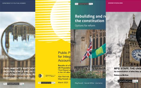 Publications The Constitution Unit Ucl University College London