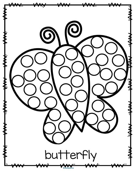 19 Dot Marker Coloring Pages Free - Free Printable Coloring Pages