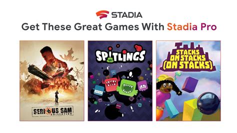 Here Are The Three Games Stadia Pro Users Get For Free In April