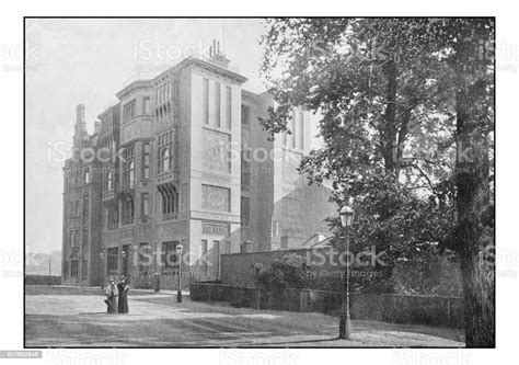 Photo De Stock De Anciennes Photographies De Londres Ancien Collège