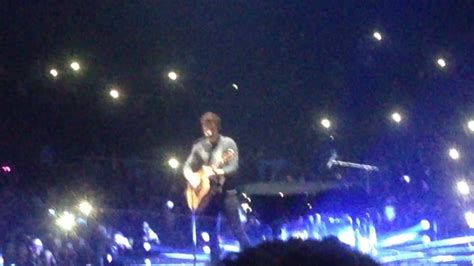 He's saying that he is done saying those three empty words (being i love you). Shawn Mendes - Three Empty Words - Glasgow- 27/04/2017 ...