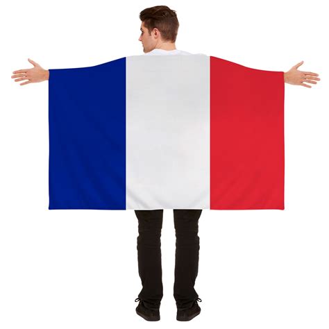 France Wearable Flag I Love Fancy Dress