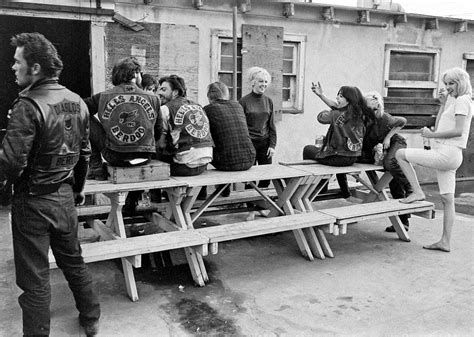 20 Black And White Photos Of Life Of Hells Angels In 1965
