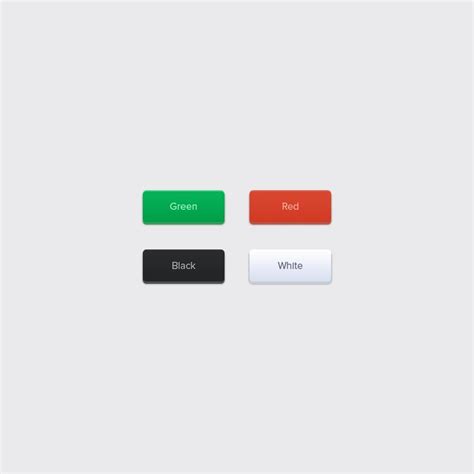 4 Free Rounded Buttons Psd Design For Website