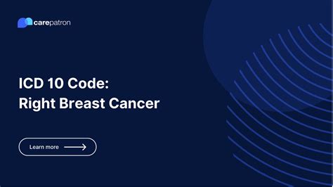 Right Breast Cancer Icd 10 Cm Codes 2023