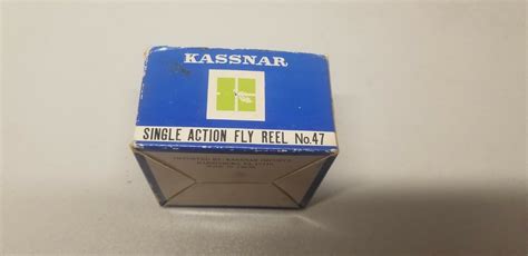 Kassnar Single Action Fly Reel No47 Box Only Ebay