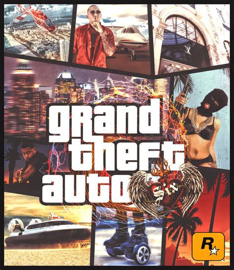 Gta Vi 6 Jaquette Cover By Mascariano By Mascariano On Deviantart
