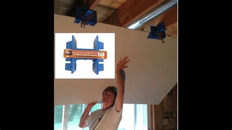 How i hang sheetrock ( drywall ) on the ceiling by myself or yourself diy i need your help. Drywall Installation Tool - An Easy, Better and Affordable ...