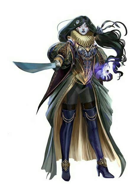 Female Vampire Magus Pathfinder Pfrpg Dnd Dandd D20 Fantasy Fantasy