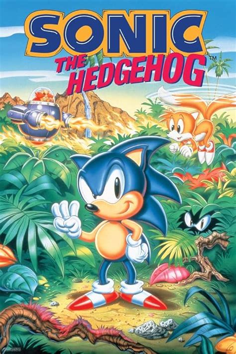 Sonic The Hedgehog Sonic 3 Box Art Sega Video Game Gaming Cool Wall