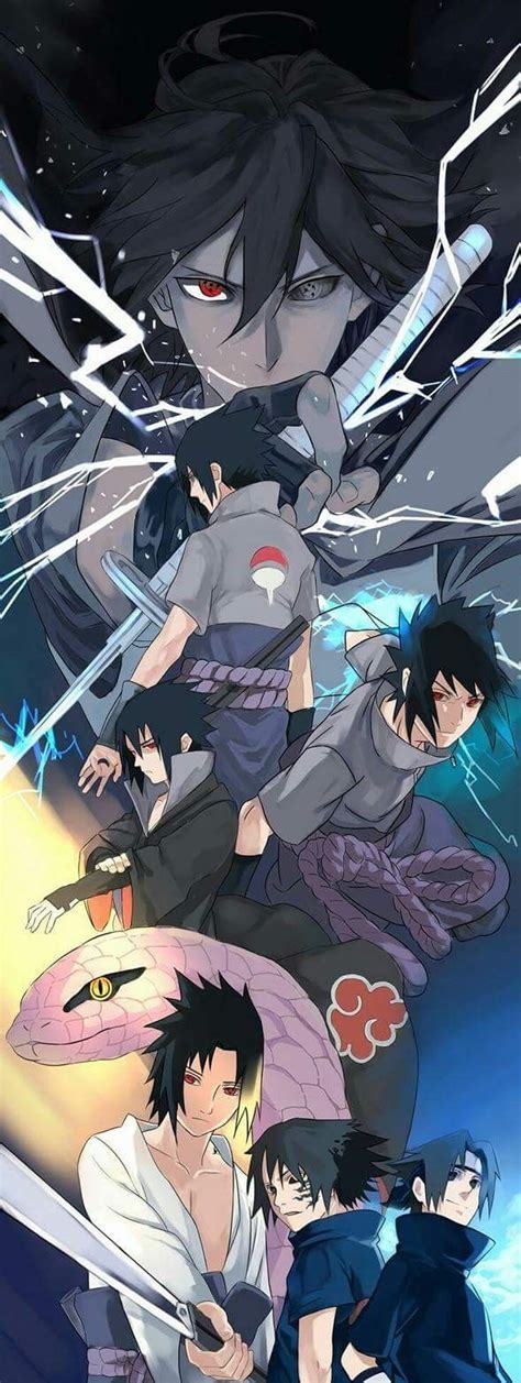 Uchiha Sasuke Evolution Wallpaper 😍 ️ ️ ️ Naruto Vs Sasuke Sasuke