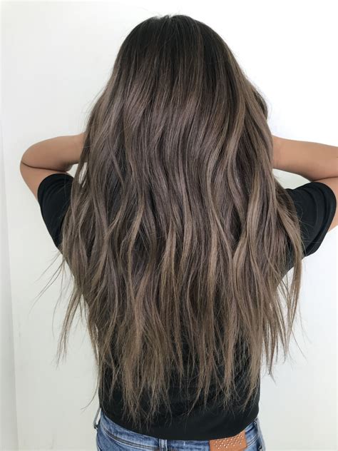We have picked some amazing hairstyles for. long ash brown hair with beach waves | Hair highlights