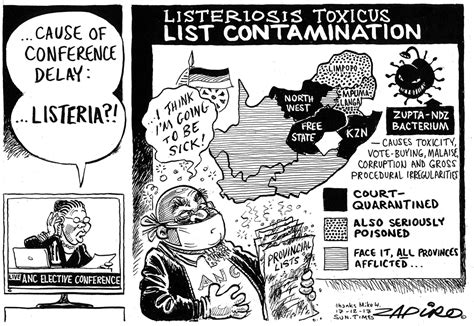 Cartoon Listeriosis Toxicus