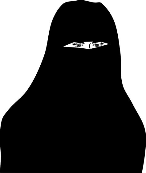 Niqab Veil Woman Hooded Arabic Free Image From