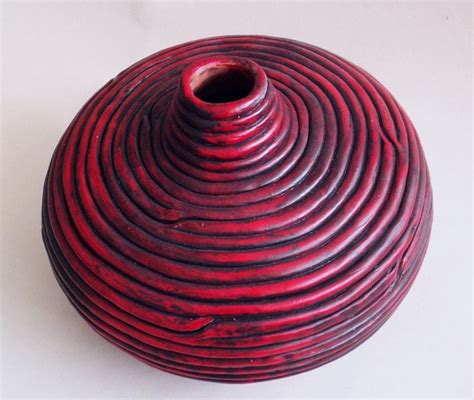 Coiled Ceramic Plate Greenware Art Ideas Ceramic Clay Coil Pots