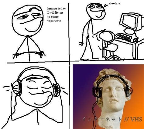 Today I Will Listen To Some Vaporwave Vaporwave Know Your Meme