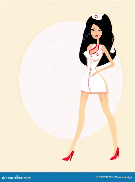 Illustration Of A Nurse Stock Vector Illustration Of Doctor 30969873