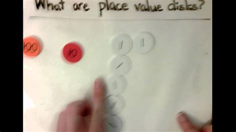 What Are Place Value Disks Youtube