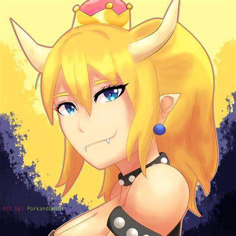 Bowsette Fanart Made By Me Rmario