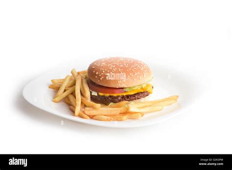 Hamburger Plate Hi Res Stock Photography And Images Alamy