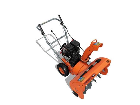 Yardmax Yb6270 24 In Two Stage Self Propelled Gas Snow Blower In The
