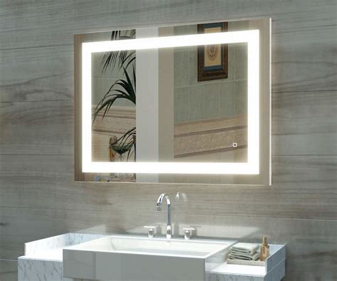 This Led Vanity Mirror Warmly Lights Up Your Bathroom
