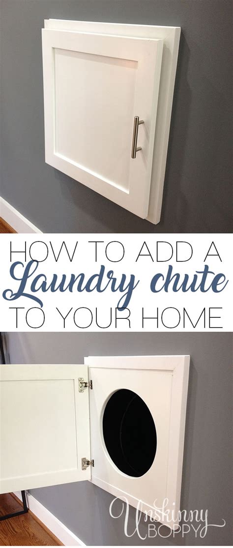 How To Add A Laundry Chute To Your Home Unskinny Boppy Laundry