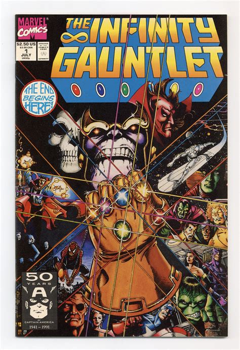 Infinity Gauntlet 1991 Comic Books