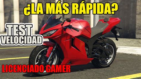 📢¿la Mas Rapida Top 4 Mejores Motos En Gta 5 Online 2022 Youtube