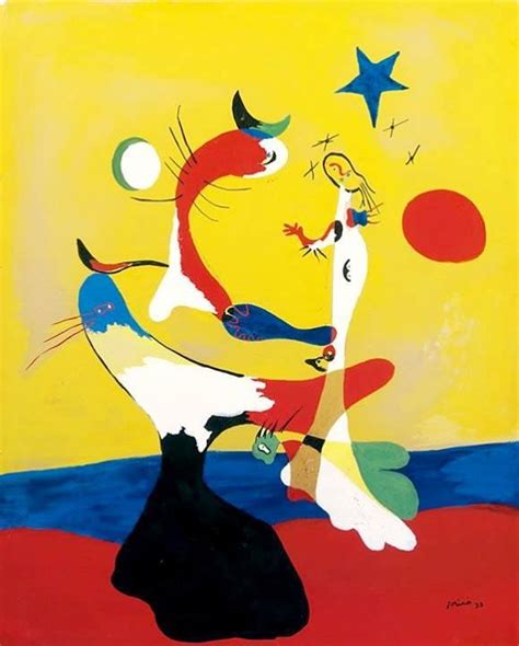 Quelle Joie De Vivre Avec Miró Composition Petit Univers 1933