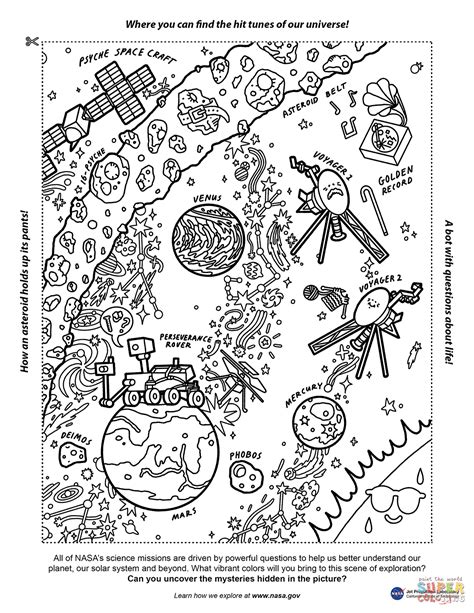 Where You Can Find The Hit Tunes Of Our Universe Coloring Page Free