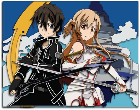Sword Art Online Kirito And Asuna Mockup By The Paper Pony On