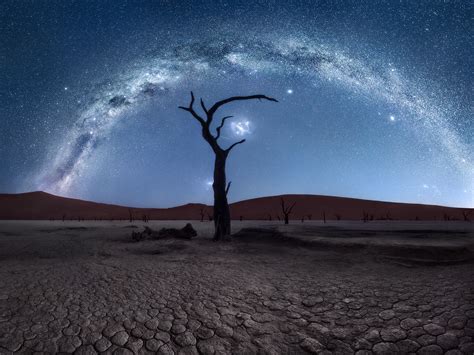 Milky Way In Namib Desert Fubiz Media