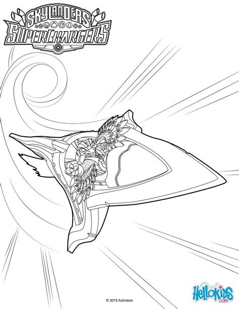 Coloriage skylanders coloriage skylanders chopper with coloriage. Sky Slicer coloring sheet in Skylanders SuperChargers ...