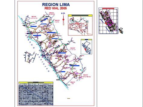 Plano Red Vial De Lima En Autocad Descargar Cad Gratis 133 Mb
