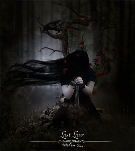 Lost Love Beautiful Dark Art Dark Fantasy Art Art Drawings Beautiful