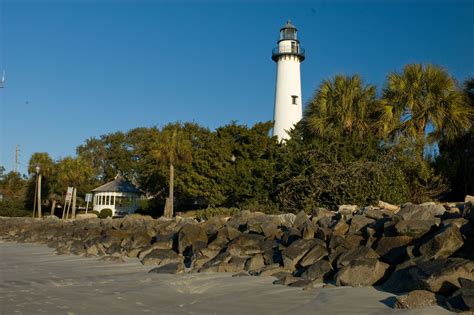 The Saint Simons Island Lighthouse Is One Of Only Five Surviving Light