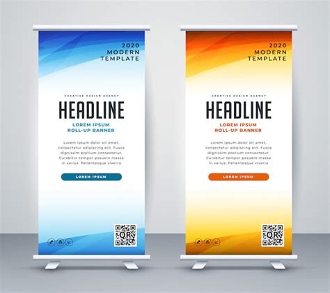 Standing Banner Vectors Photos And Psd Files Free Download