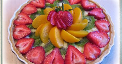 Le coin recettes de Jos TARTE AUX FRUITS CRÈME PÂTISSIÈRE AUX ANANAS