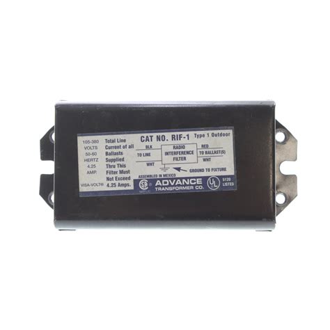 Advance Ballast Rif 1 Outdoor Radio Interference Filter For Ballasts