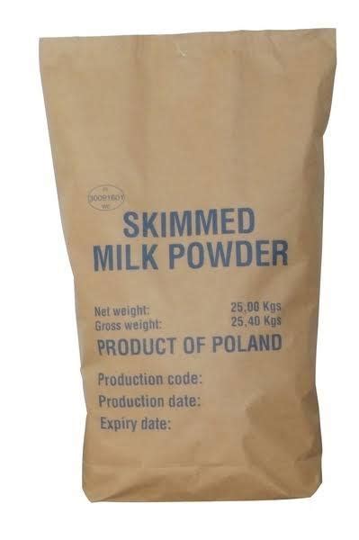 Skim Milk Powder For Bakery Products Cocoa Dessert Food Human