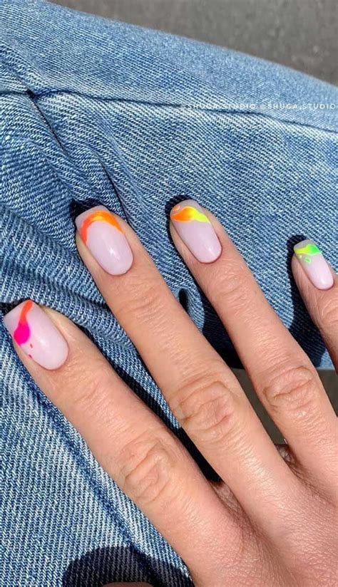 50 Cute Summer Nail Ideas For 2020 Splash Of Rainbow Cute Spring Nails Cute Summer Nails