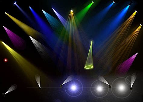 Free Light Colorful Lanterns Background Images Cool Stage Stage
