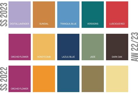 Color Trends For 2023 2023 Calendar