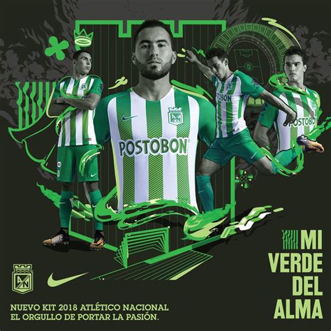 Nacional en la actual temporada. Atlético Nacional 2018 Nike Home Kit | 17/18 Kits ...