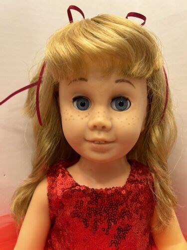 Vintage 1962 Mattel Chatty Cathy Doll 5 Soft Face Blonde Pigtail Ao