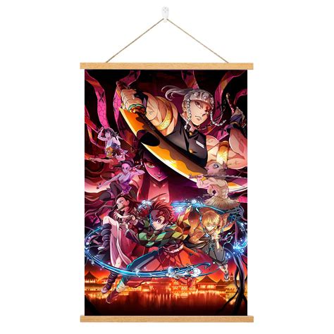 Buy Searee Demon Slayer Anime Demon Slayer Wall Scroll 16x24in Hd